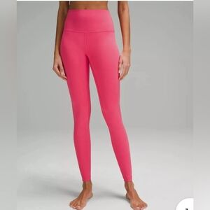 NWT Lululemon Align Leggings 28" - Glaze Pink - Size 8